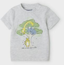 MAYORAL tricou copii culoarea gri, cu imprimeu PPYY-TSB039_90X