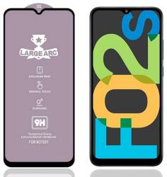 Temp-glass631273913 Samsung Galaxy F02s Karcálló, ütésálló kijelzővédő üvegfólia, 9H tempered glass, törlőkendővel (Temp-glass631273913)