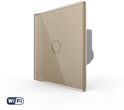 Livolo Intrerupator Simplu Wi-Fi Livolo cu Touch Serie Noua, Auriu, VL-FC1NY-2G-2A (VL-FC1NY-2G-2A)