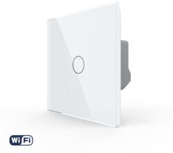 Livolo Intrerupator Simplu Wi-Fi Livolo cu Touch Serie Noua, Alb, VL-FC1NY-2G-2W (VL-FC1NY-2G-2W)