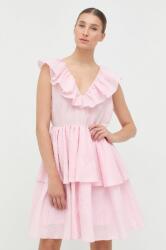 Custommade ruha rózsaszín, mini, harang alakú - rózsaszín 36