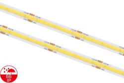 24LED Banda LED COB 480LED M , 24V , 10W , 3000K , IP66 , 1000lm , Cri90 , 8mm 2oz Cooper Versiune PRO