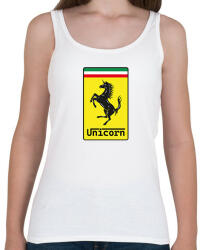 printfashion Unicorn - Ferrari - Női atléta - Fehér (7326277)