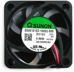 SUNON DC axial 12VDC 40x40x10mm (EE40101S2-1000U-999)