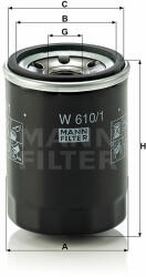 Mann-filter W610/1 olajszűrő