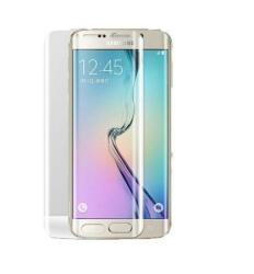 Samsung G928 Galaxy S6 Edge+ 3D hajlított előlapi üvegfólia fehér
