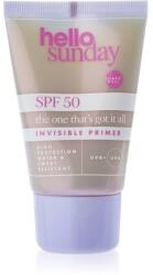 Hello Sunday SPF the one that´s got it all strat de baza protector sub make-up SPF 50 50 ml