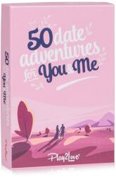 Spielehelden 50 Date Adventures for You & Me, kártyajáték pároknak, 50 kártya angol nyelvű (PLAY2-15) (PLAY2-15)
