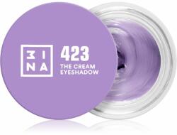 3INA The 24H Cream Eyeshadow krémes szemhéjfestékek árnyalat 423 Lilac 3 ml
