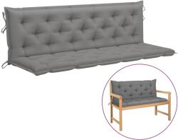 vidaXL Pernă bancă de grădină, gri, 180 cm, material oxford (315029)