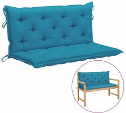 vidaXL Pernă bancă de grădină albastru deschis 120 cm material oxford (315008)