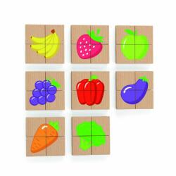Viga Toys Blocuri magnetice cu imagini, Viga, Fructe