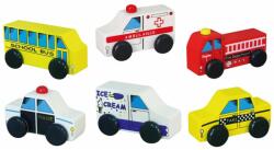 Viga Toys Set 6 vehicule de oras, Viga