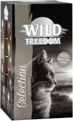 Wild Freedom 6x85g Wild Freedom Adult tálcás nedves macskatáp- Vegyes csomag