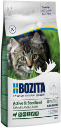 Bozita 2x10kg Bozita gabonamentes Active & Sterilised bárány száraz macskatáp