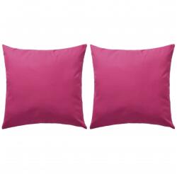 vidaXL Perne de exterior, 2 buc. , roz, 45 x 45 cm (132294)
