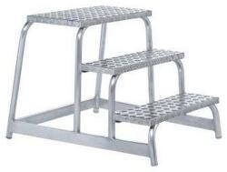 ZARGES Scara din aluminiu Zarges cu platforma, 3 trepte M011186