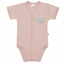 NEW BABY Baba pamut patentos body New Baby BrumBrum old pink 68 (4-6 h)