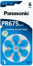 Panasonic PR675 Hallókészülék Elem x 6 db (PS-PR675-B6)