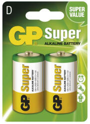 GP Batteries Super Alkáli G-TECH D Góliát LR20 Elem x 2 db (13A21-SB2)