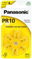 Panasonic PR10 Hallókészülék Elem x 6 db (PS-PR10-B6)