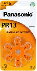 Panasonic PR13 Hallókészülék Elem x 6 db (PS-PR13-B6)