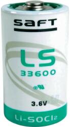 Saft LS33600 3, 6V Lítium D Elem (ST-33600)