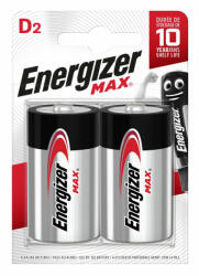 Energizer Max Alkáli D LR20 Góliát Elem x 2 db (EM-LR20-B2)