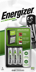 Energizer Maxi NiMH Akkumulátor Töltő + 4x 2000mAh AA (ET-MAX-4XAA)