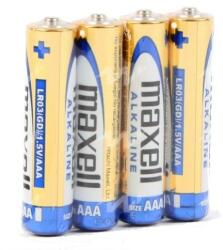 Maxell Alkáli Mikro AAA LR03 elem x 4 db fóliában (MX-LR03S4)