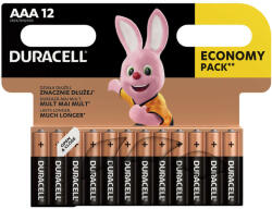 Duracell Basic AAA LR03 MN2400 Mikro Elem x 12 db (DB-LR03-B12)