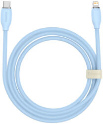 Baseus Cablu Baseus, USB tip C - cablu Lightning 20W, lungime 2 m Jelly Liquid Silica Gel - blue