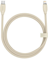 Baseus Cablu Baseus, USB tip C - cablu Lightning 20W, 2 m lungime Jelly Liquid Silica Gel - rose