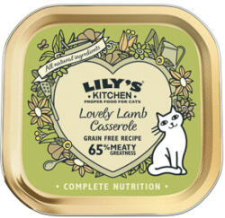 Lily's Kitchen Lilys Kitchen Adult Lovely Lamb Casserole Wet Complete Cat Food 85 g