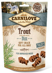 CARNILOVE Dog Semi Moist Snack Trout with Dill 200 g