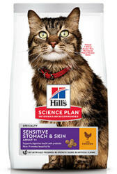 Hill's Hills SP Feline Adult Skin and Stomach Chicken 1.5 kg