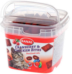 Sanal Cat Cranberry and Chicken Bites Cup 75 g
