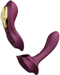ZALO Aya Wearable Massager Velvet Purple Vibrator