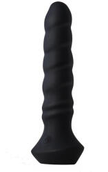 DreamToys Dark Desires Regina Squirming Vibrator Black Vibrator