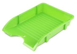 DONAU Irattálca, műanyag, törhetetlen, DONAU Solid , világoszöld (D745VZ)