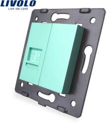 LIVOLO Priza internet Livolo, Verde, C7-1C-18 (C7-1C-18)