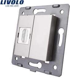 LIVOLO Priza HDMI Livolo, Gri, C7-1HD-15 (C7-1HD-15)