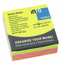 Info Notes Notite adezive Info Notes 50 x 50 mm 240 file (GN5658-39)