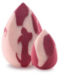 Boho Beauty Set bureți, oblic roz-bordo/ oblic roz-bordo, mini - Boho Beauty Bohoblender Pinky Berry Cut + Pinky Berry Mini Cut 2 buc