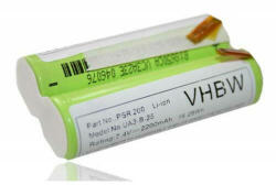 VHBW Li-Ion-akkumulátor - 2200mAh (7.4V) replaces Bosch BST200 (WB-800104174)