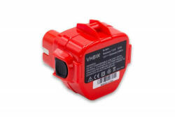 VHBW Elektromos szerszám akkumulátor Klauke RA3, RA4, RA5 - 1500 mAh, 12 V, NiMH (WB-800112930)
