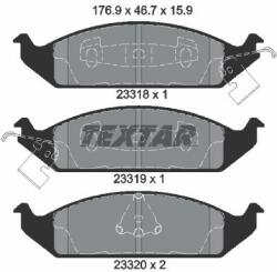 TEXTAR set placute frana, frana disc TEXTAR Q+ 2331801 (2331801)