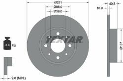 TEXTAR Disc frana TEXTAR PRO 92202303 (92202303)