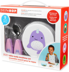 Skip Hop Zoo étkezési készlet Narvál