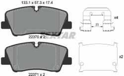 TEXTAR set placute frana, frana disc TEXTAR Q+ 2237001 (2237001)